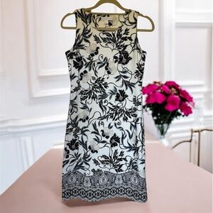 Stretchy Petite PP Dress from Macy's Blue White & Navy